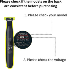 VCUMCLNR 5V charger for MG5910 and MG7910, convenient grooming.
