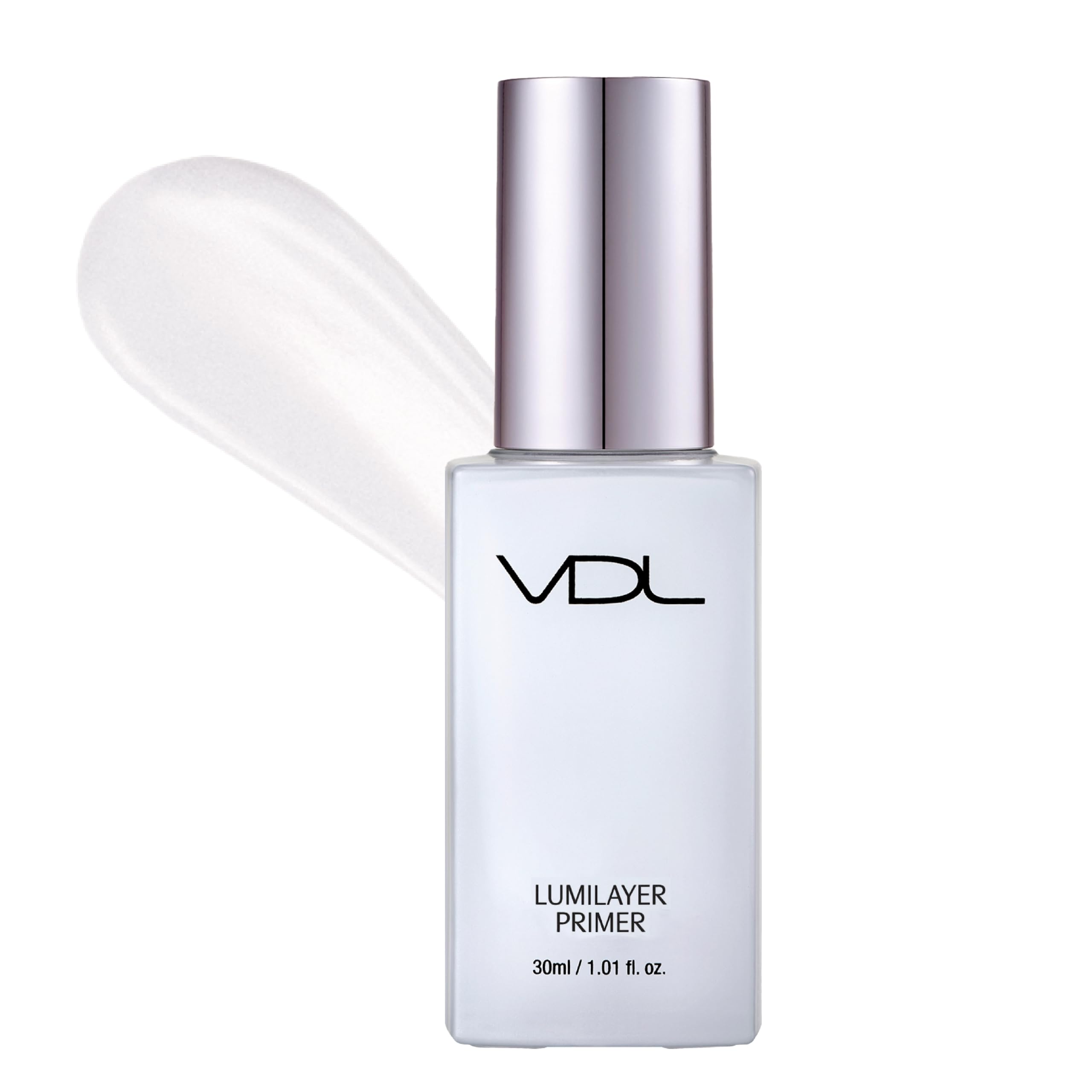 VDL Lumilayer Primer: perlas violetas iluminan la tez para un glow natural