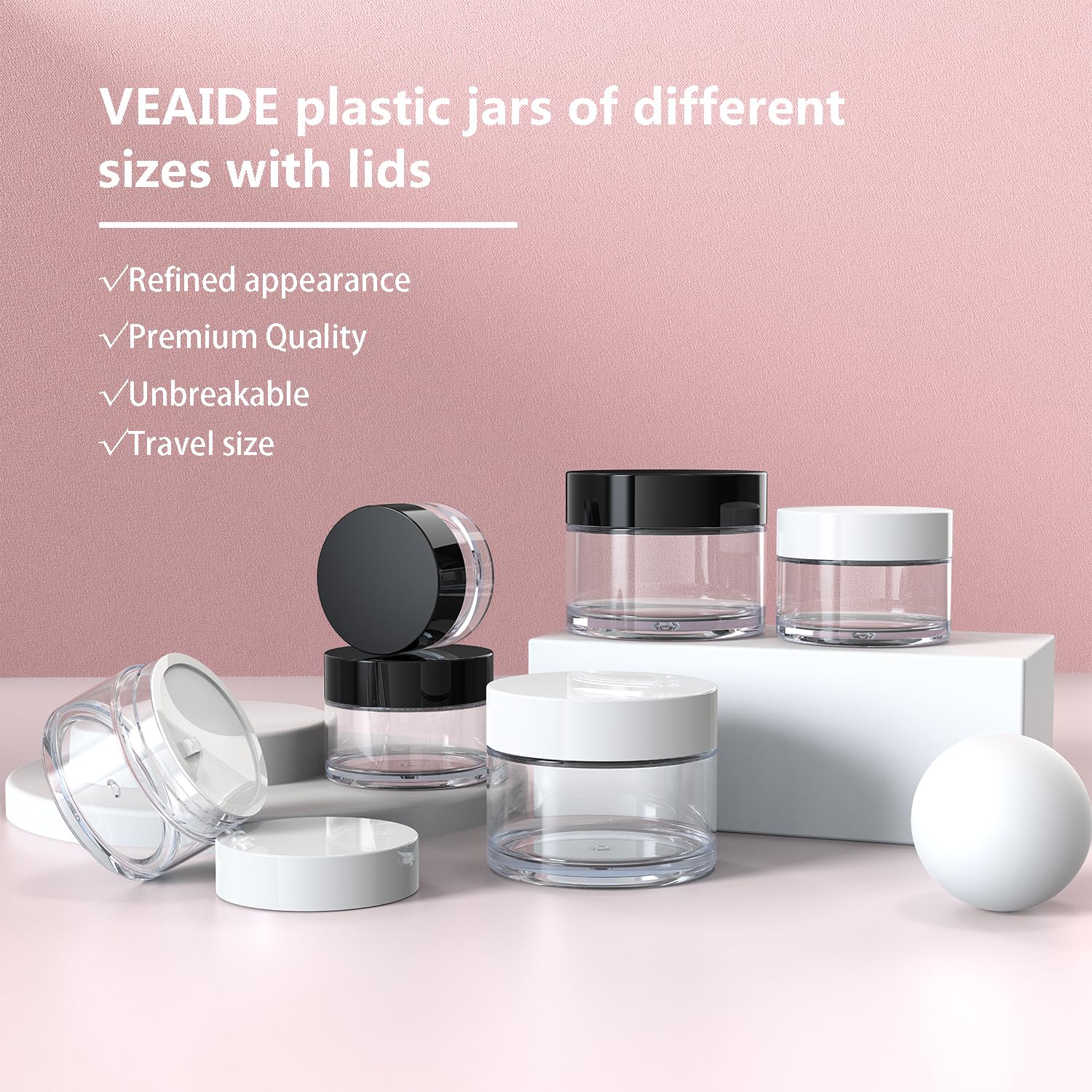 VEAIDE travel kit display showing portable organization
