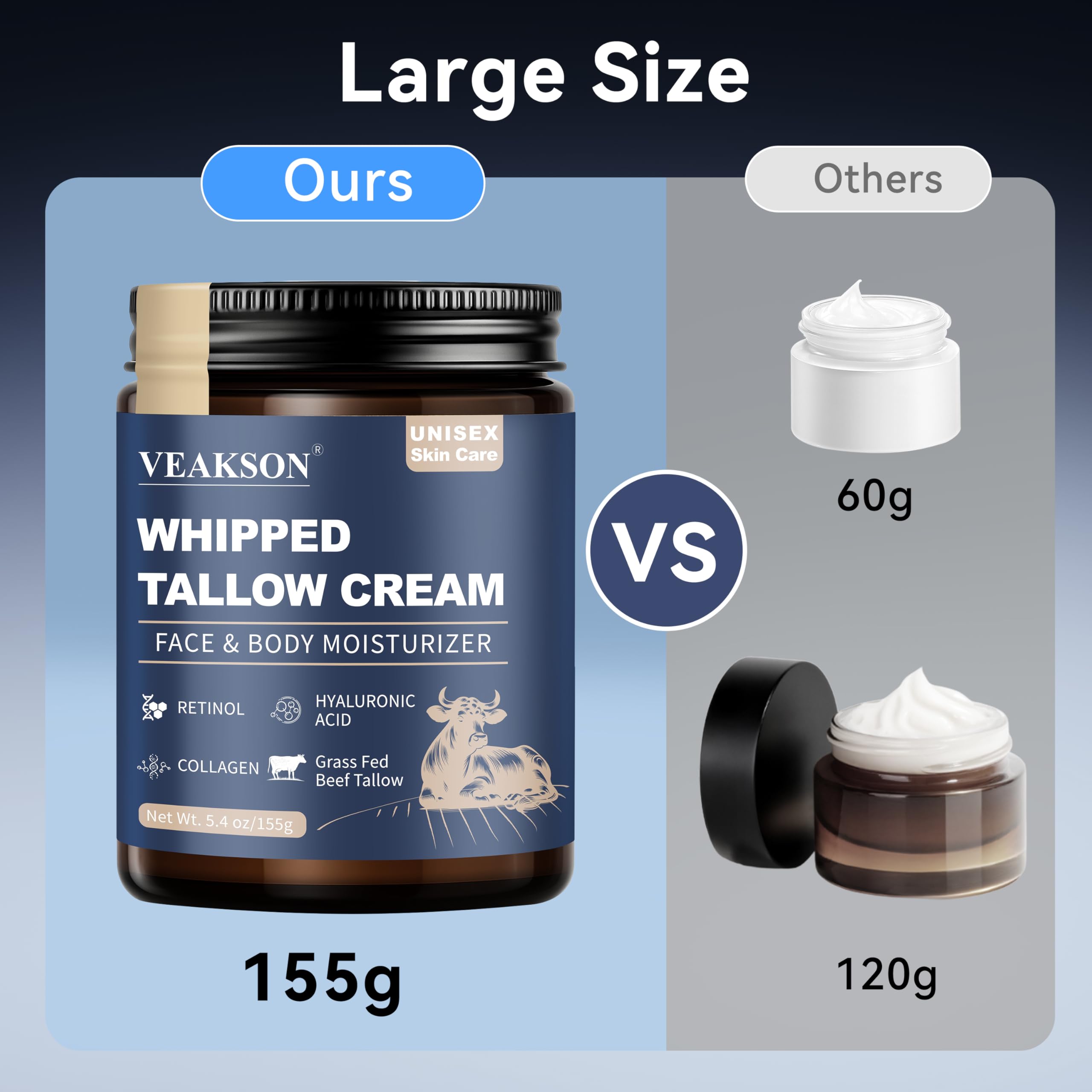 Veakson crema para rostro y cuello mejora elasticidad de forma suave.