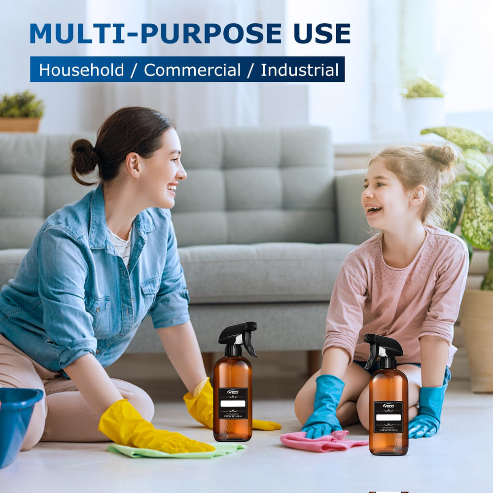 Veco multi-purpose spray bottle suitable for cleaning and more.