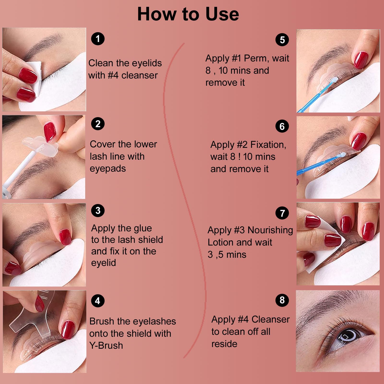 VedoAID eyelash lift kit aftercare essentials supporting easy maintenance.