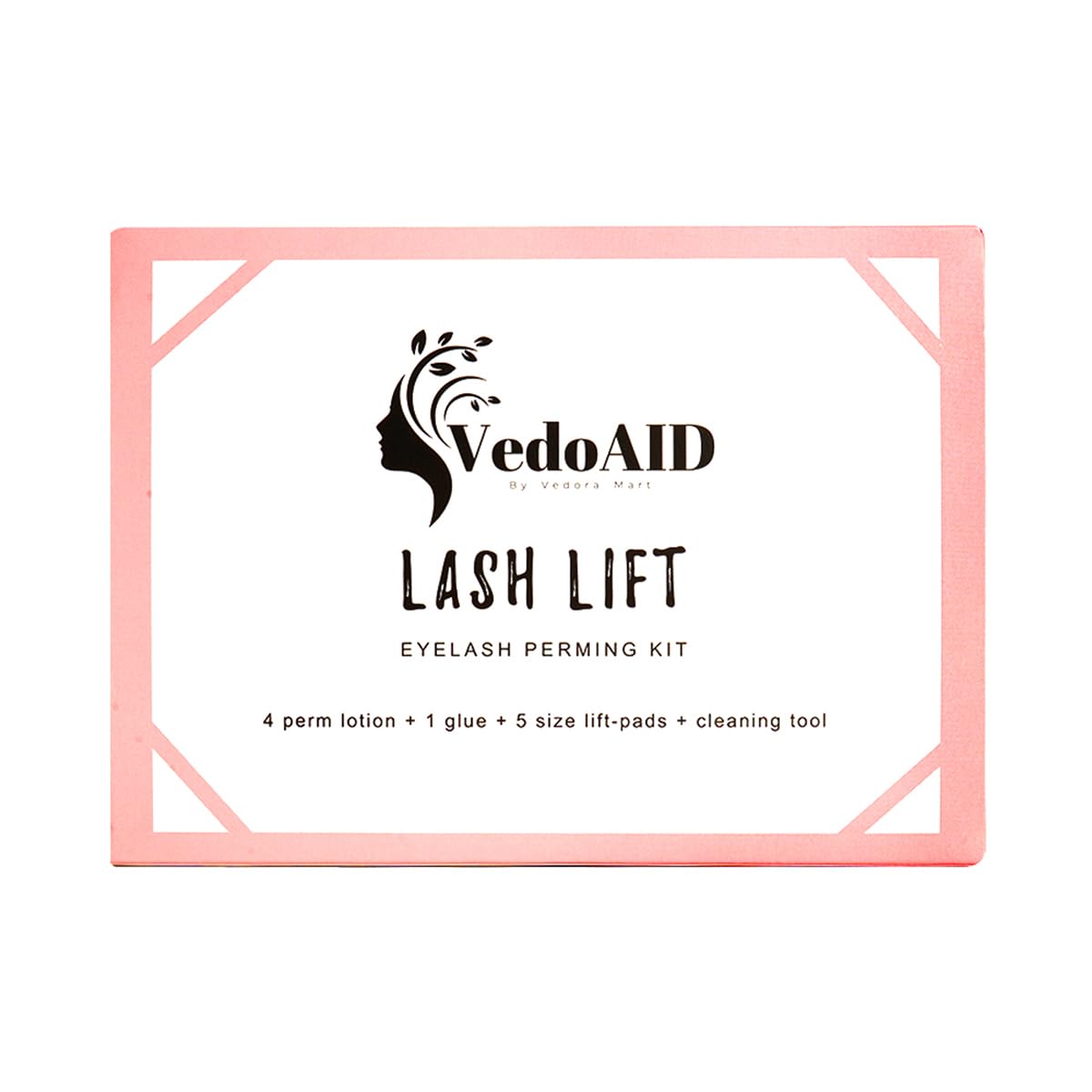 VedoAID eyelash lift kit professional-results look polished and lifted.