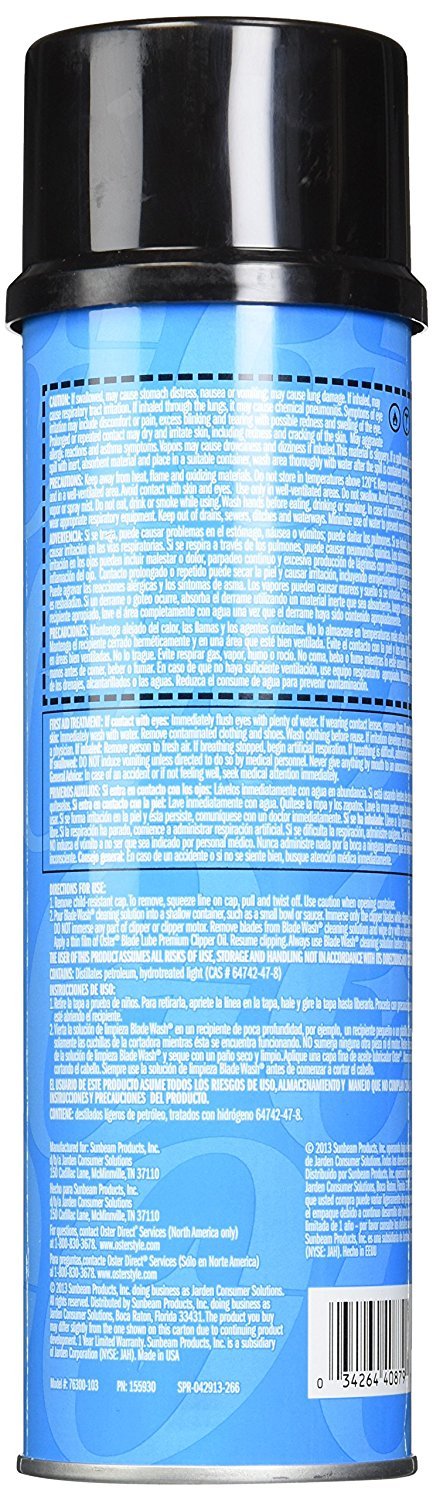 Veeiid Oster Blade Wash 3-pack displayed for convenient blade care