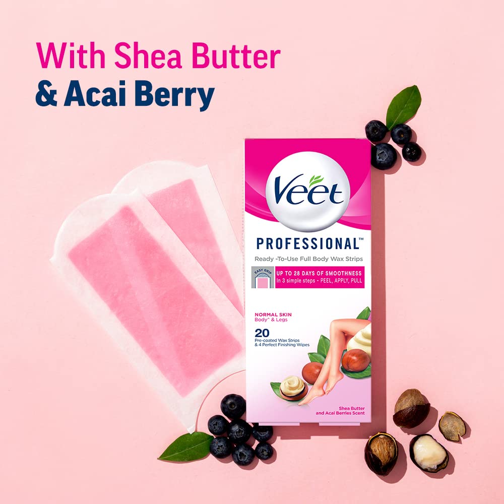 Veet arms waxing easy application