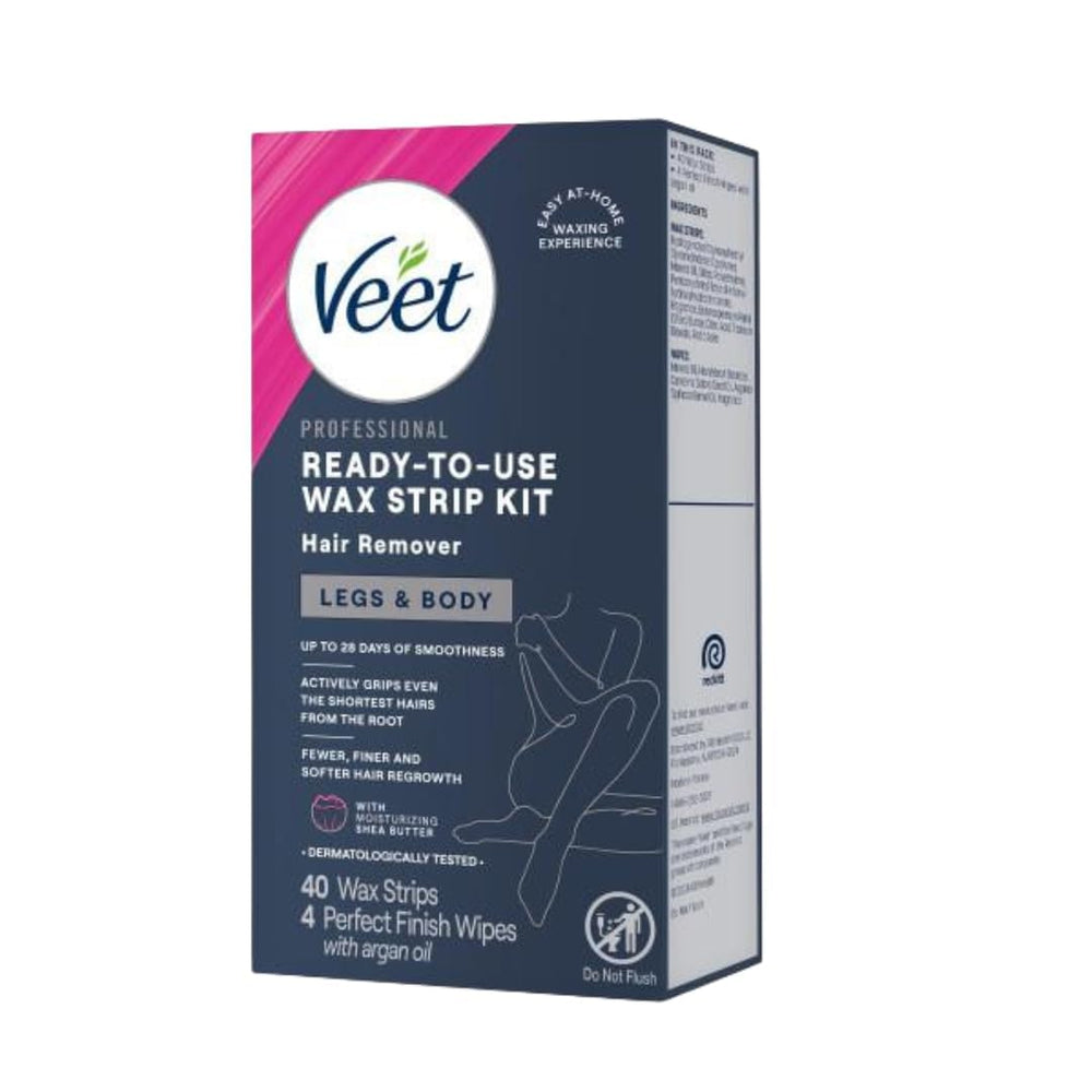 Veet Perfect Finish Wipes remove residue and soothe skin.