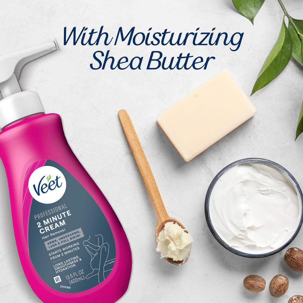 Includes a spatula for easy, controlled removal during your Veet session.