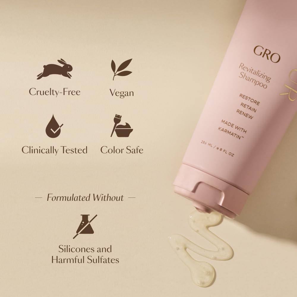 VEGAMOUR GRO Champú: aroma a bergamota fresca en la ducha