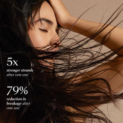 cabello fino luce mayor brillo gracias al acondicionador GRO de VEGAMOUR.