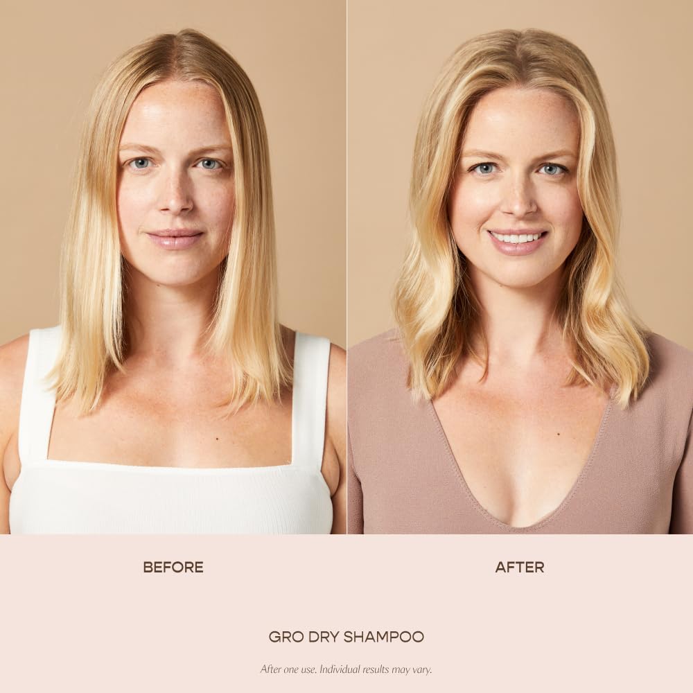 Root refresh at the crown with bergamot scent
