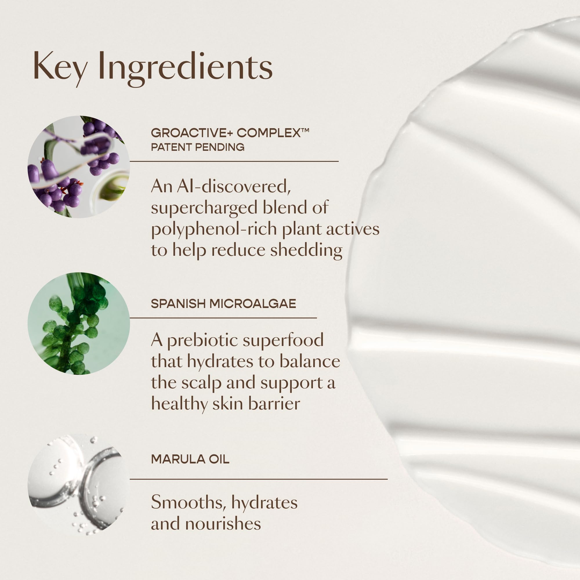 VEGAMOUR GRO+ Advanced Balancing Conditioner color-safe claim shown on label.