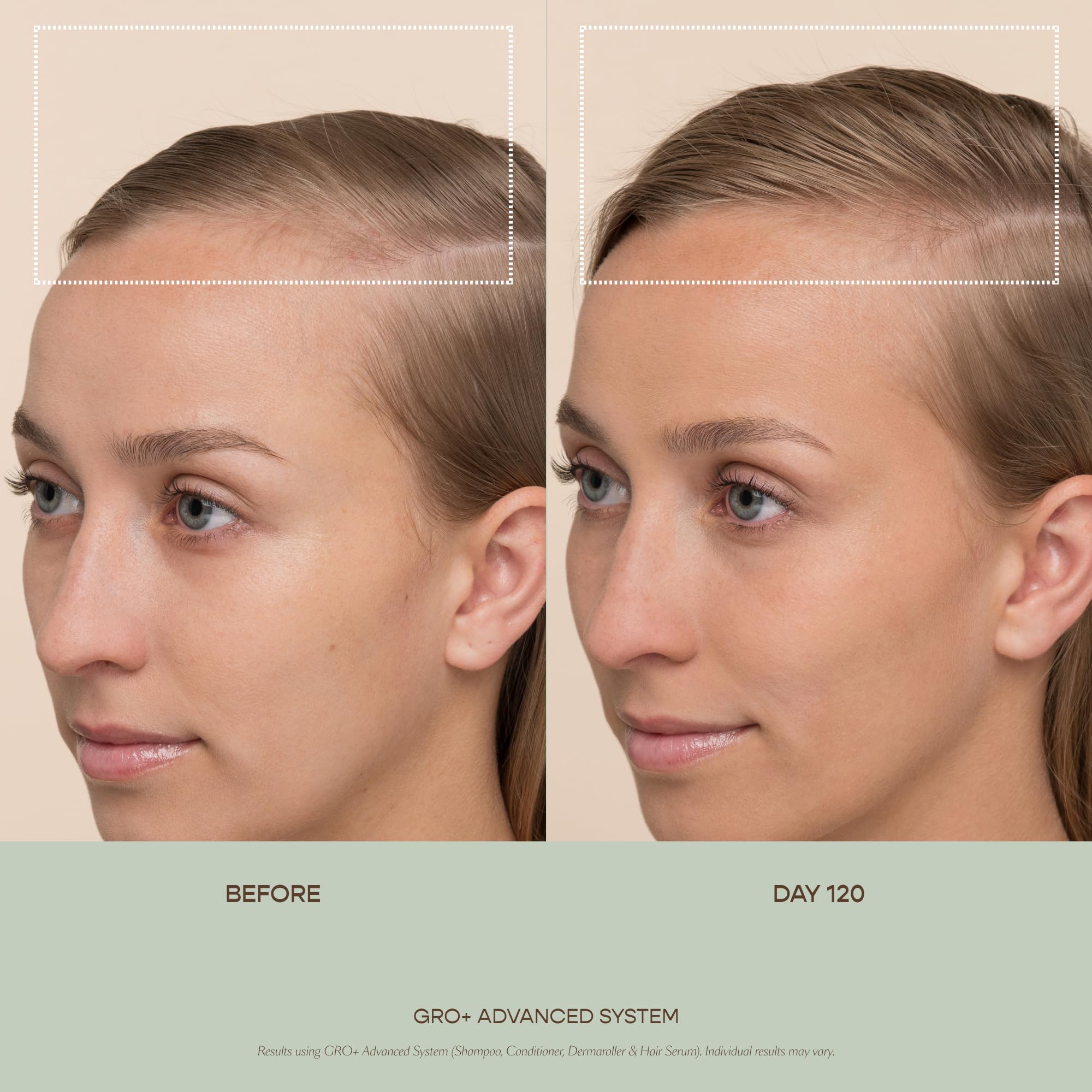 VEGAMOUR GRO+ Advanced Balancing Conditioner with plant actives close-up of ingredients.