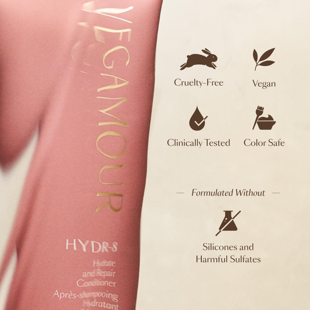VEGAMOUR HYDR-8 karmatin visual illustrating vegan keratin alternative strength