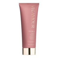 VEGAMOUR HYDR-8 bottle showcases hydrating formula for silky, frizz-controlled hair.