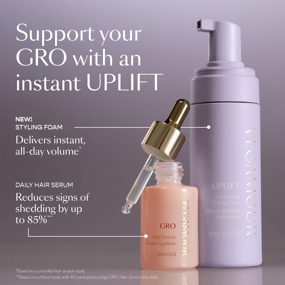 VEGAMOUR UPLIFT humidity resistance helps maintain volume during humidity.