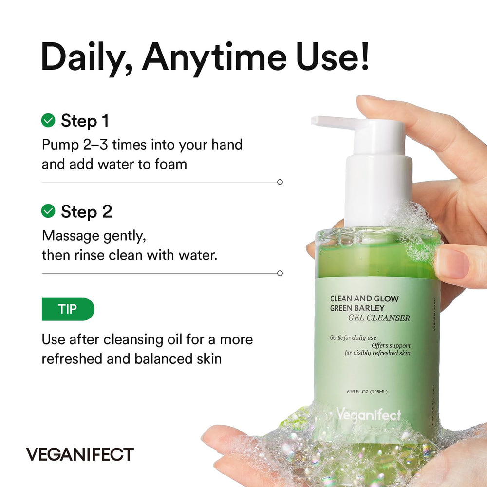 Pores más limpios e hidratación visible tras el primer uso con VEGANIFECT.