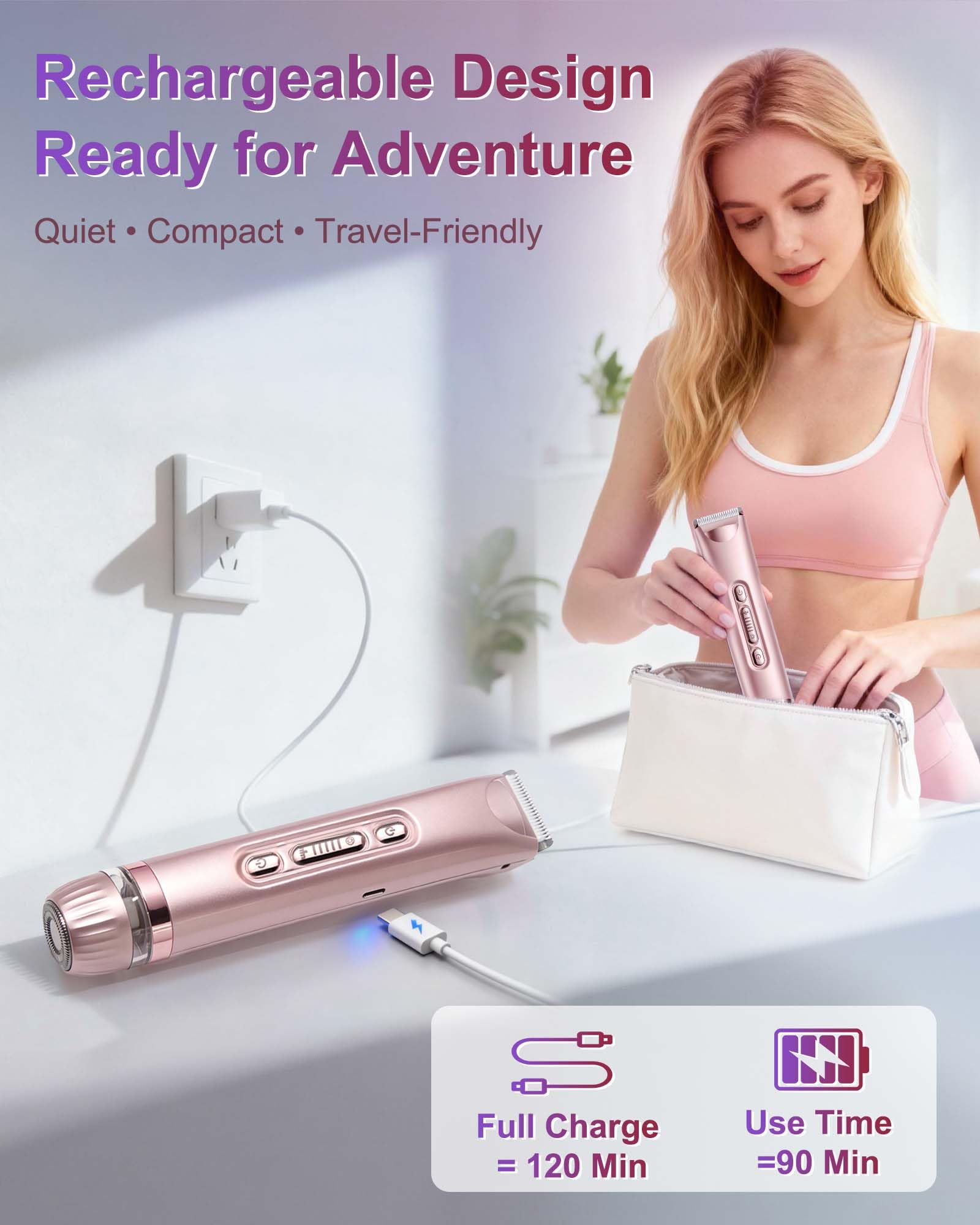 VEGITERIA ceramic blades for gentle, hypoallergenic grooming
