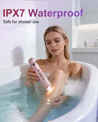 VEGITERIA wet and dry bikini trimmer usable in shower or dry