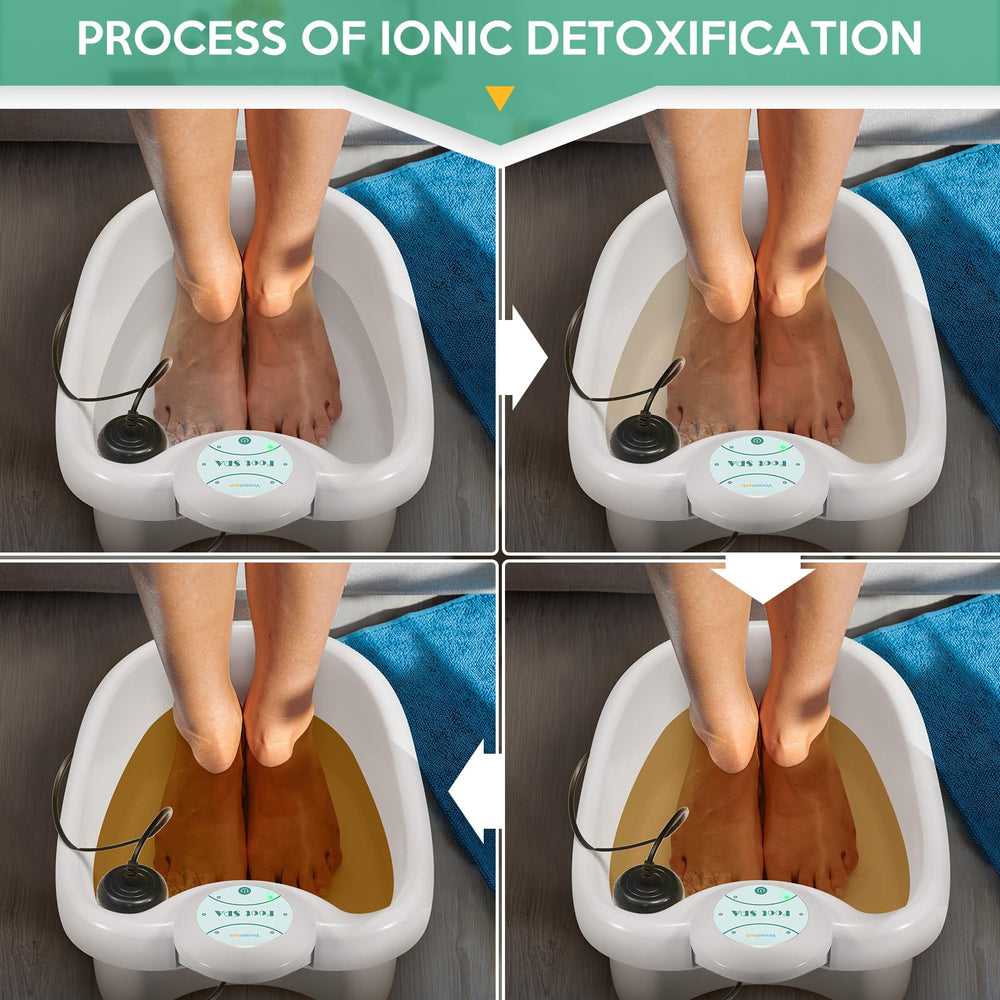 Veicomtech Ionic Foot Bath suitable for home, spa, or professional use