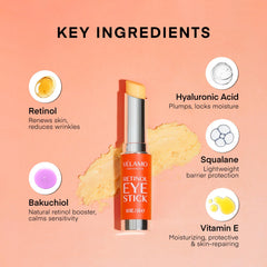 Dual-action complex image highlights retinol and bakuchiol for gentle anti-aging support.