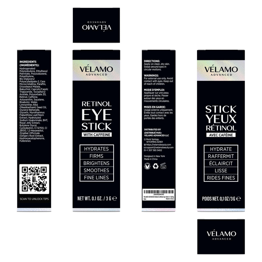 VELAMO ADVANCED brightens the eye area for a refreshed look