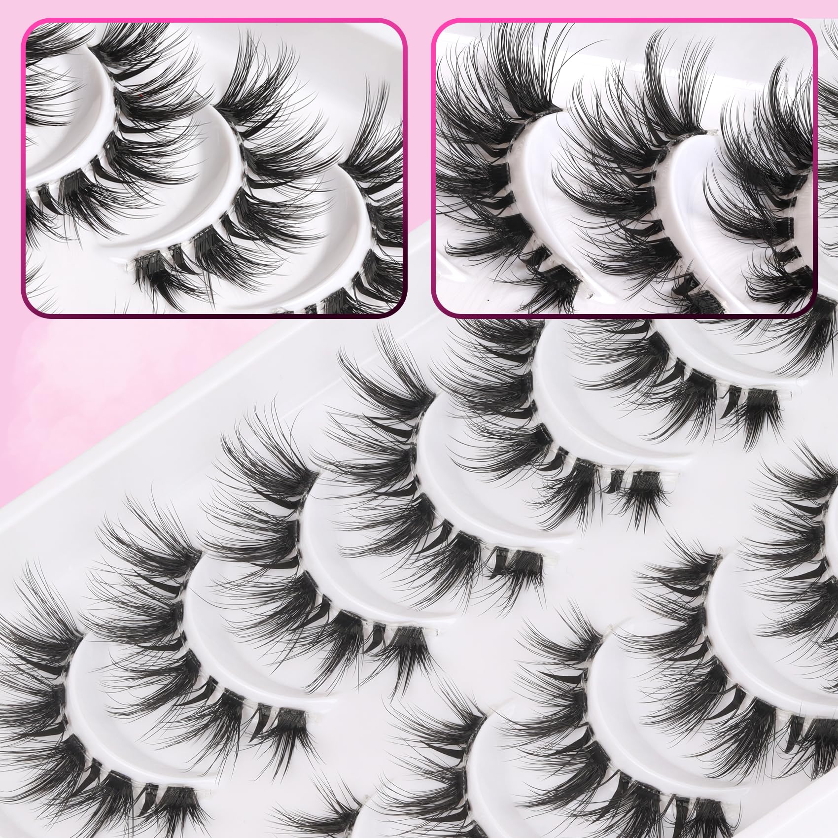 Veleasha Doll Eye Wispy lashes blend subtlety with playful charm