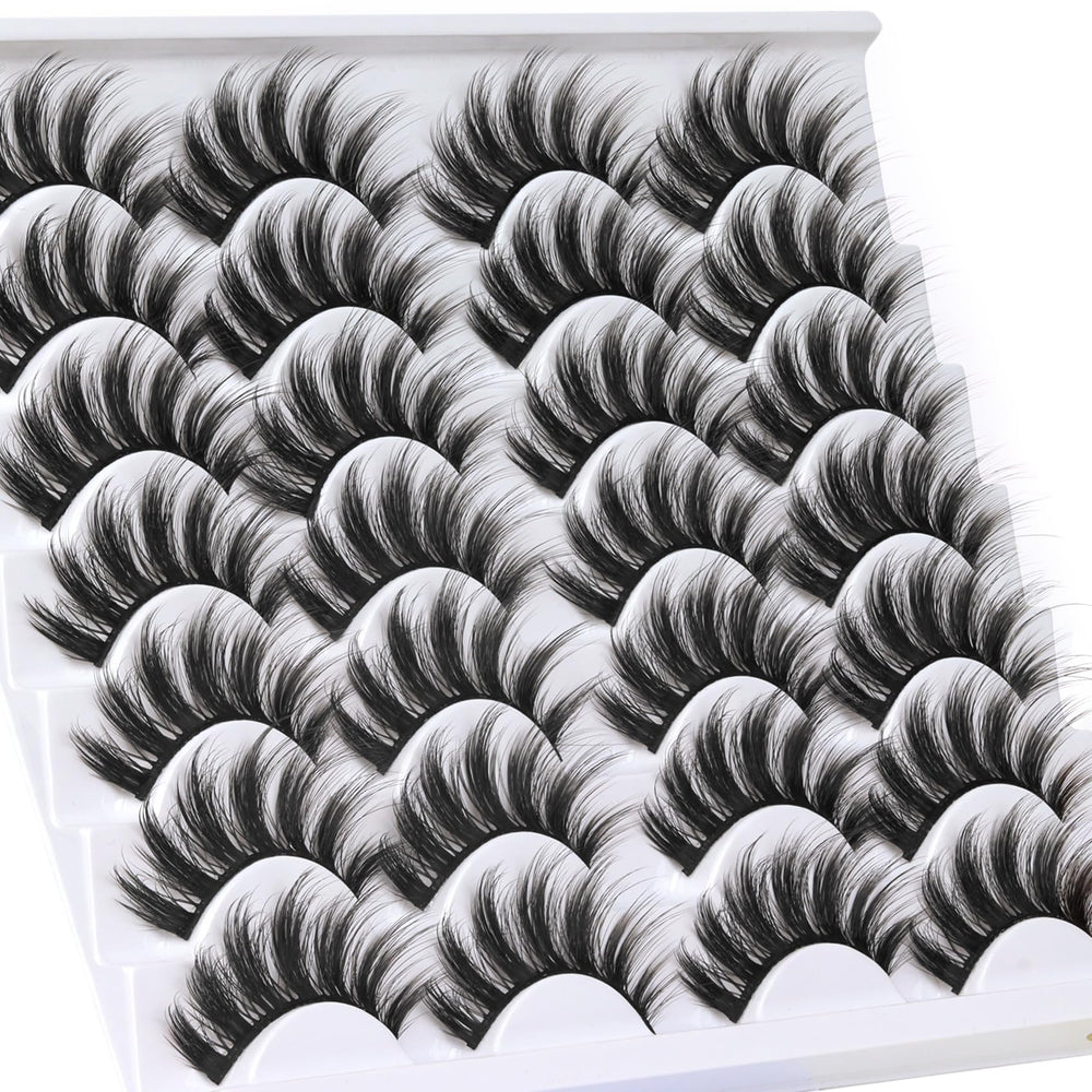 Veleasha Lashes 3D07 lightweight comfort ideal for all-day wear.