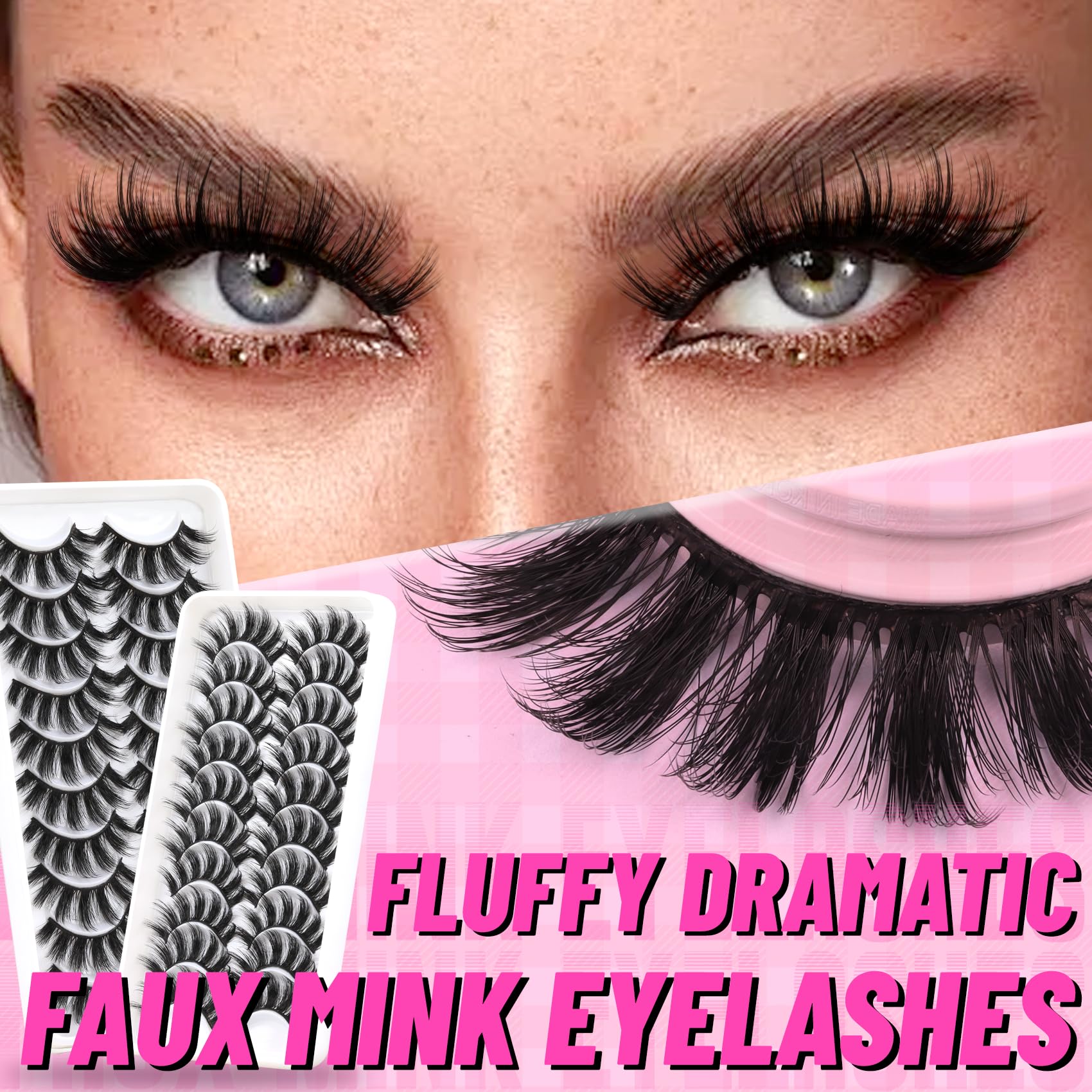 Veleasha Lashes cotton band handmade for comfortable all-day wear