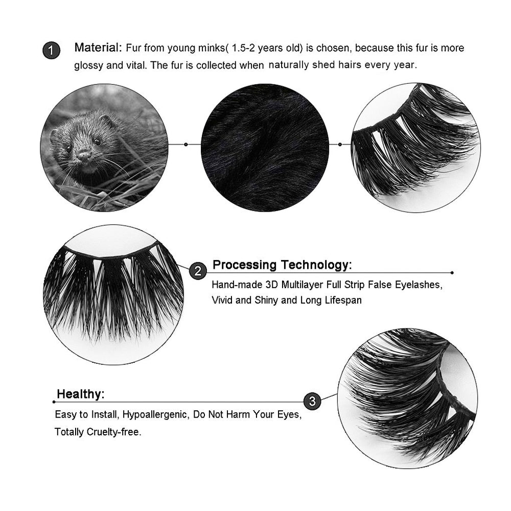 Veleasha Lashes premium No.A11 packaging