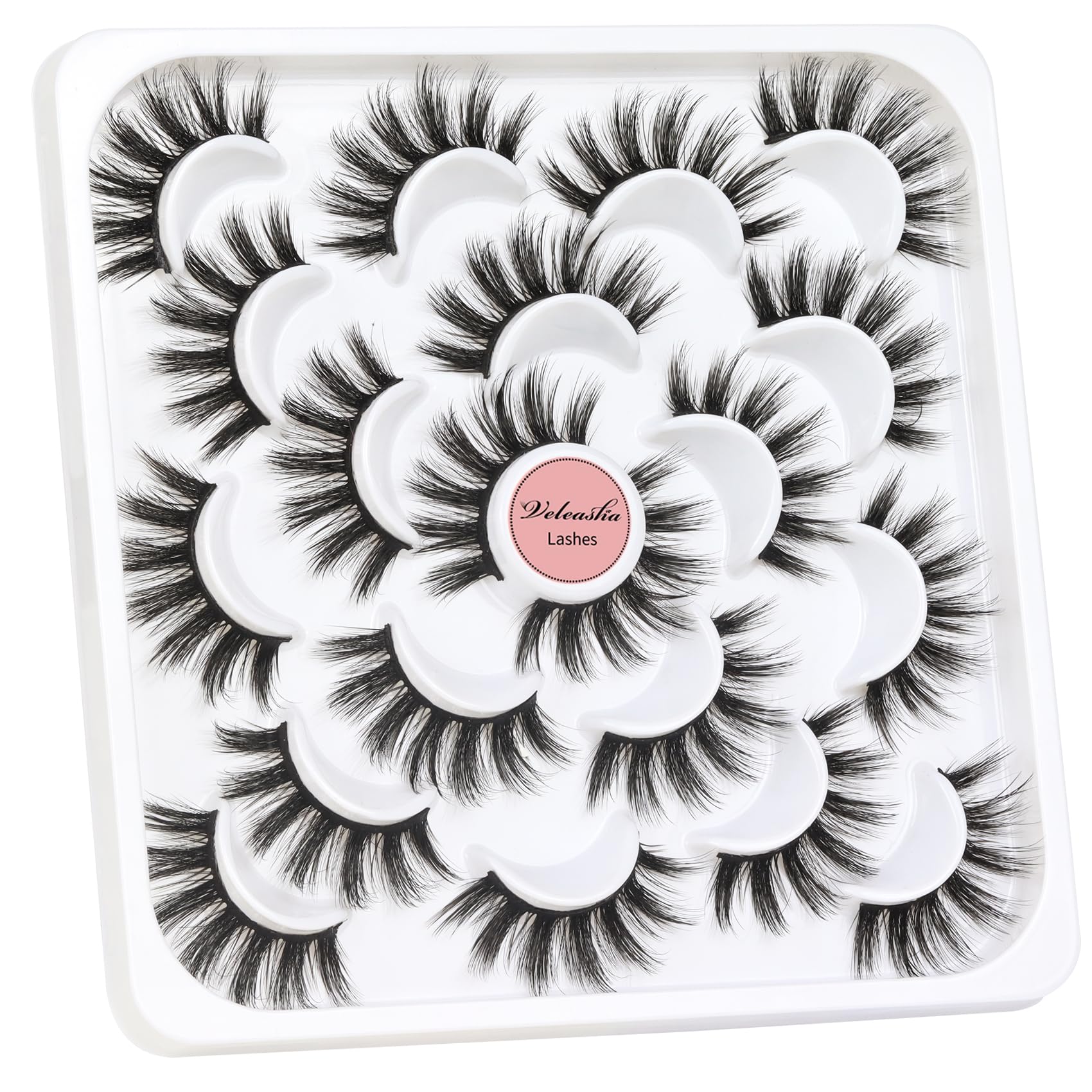 Veleasha versatile lashes suit weddings, evenings, and shoots.