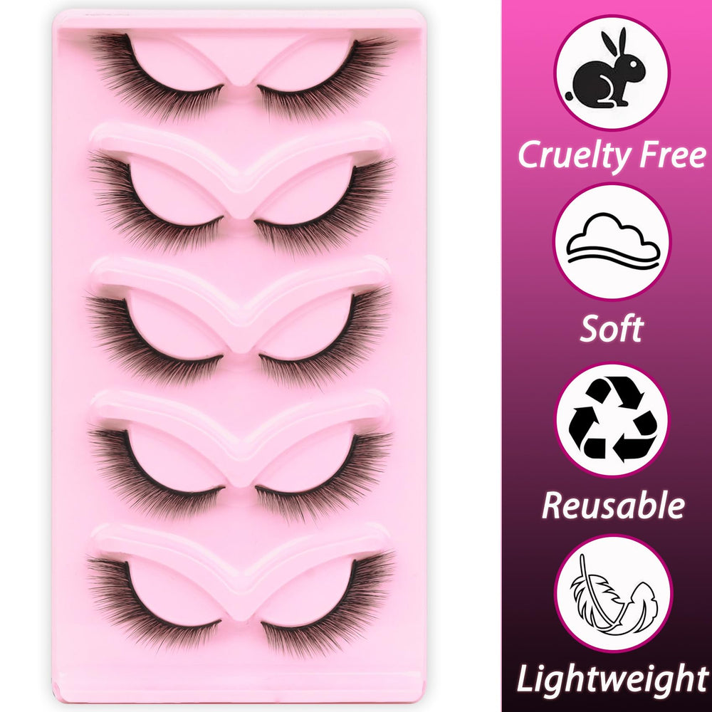 Veleasha Reusable lashes last 10-15 wears with care.