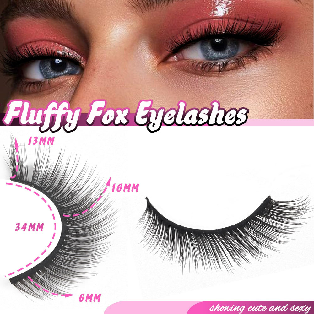 Veleasha Wispy Doll Eyes lashes for natural daily wear.