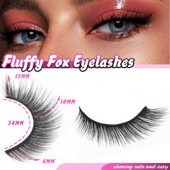 Veleasha Wispy Doll Eyes lashes for natural daily wear.