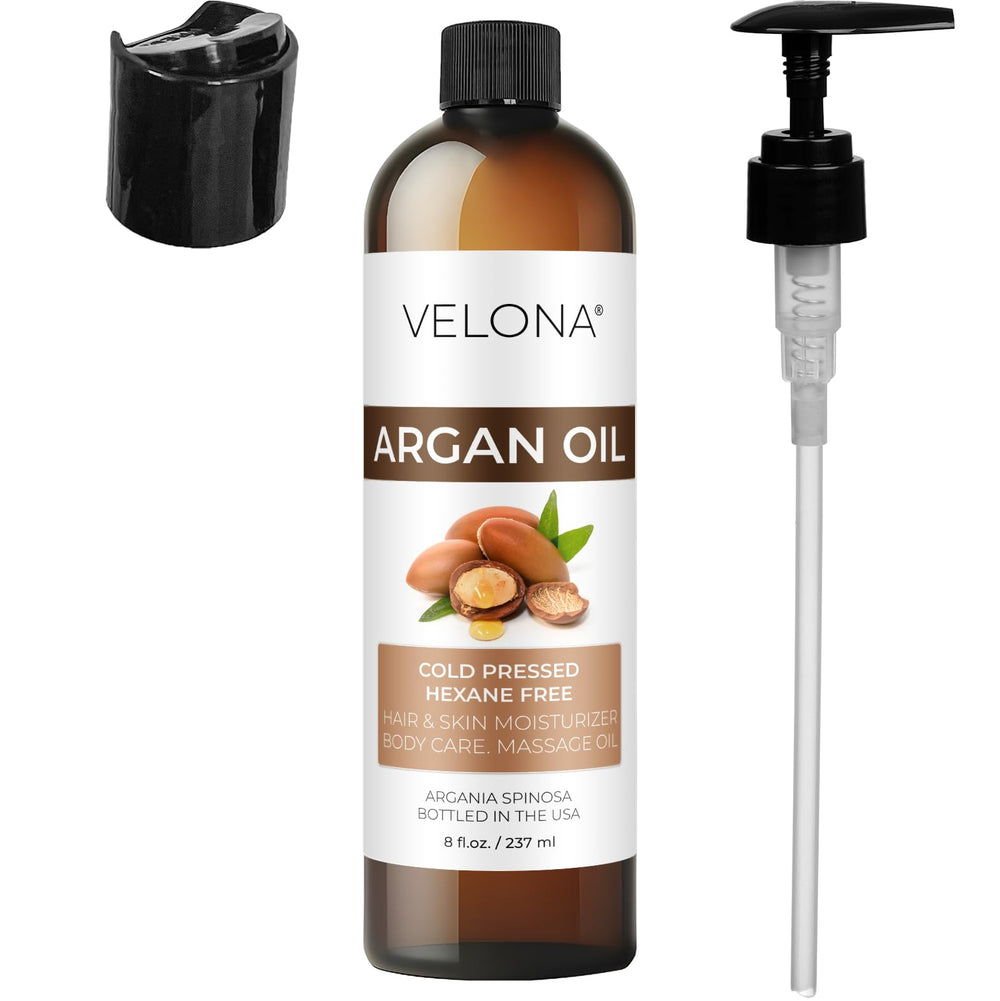 Velona Aceite de Argán, absorción rápida para rutina diaria de belleza.
