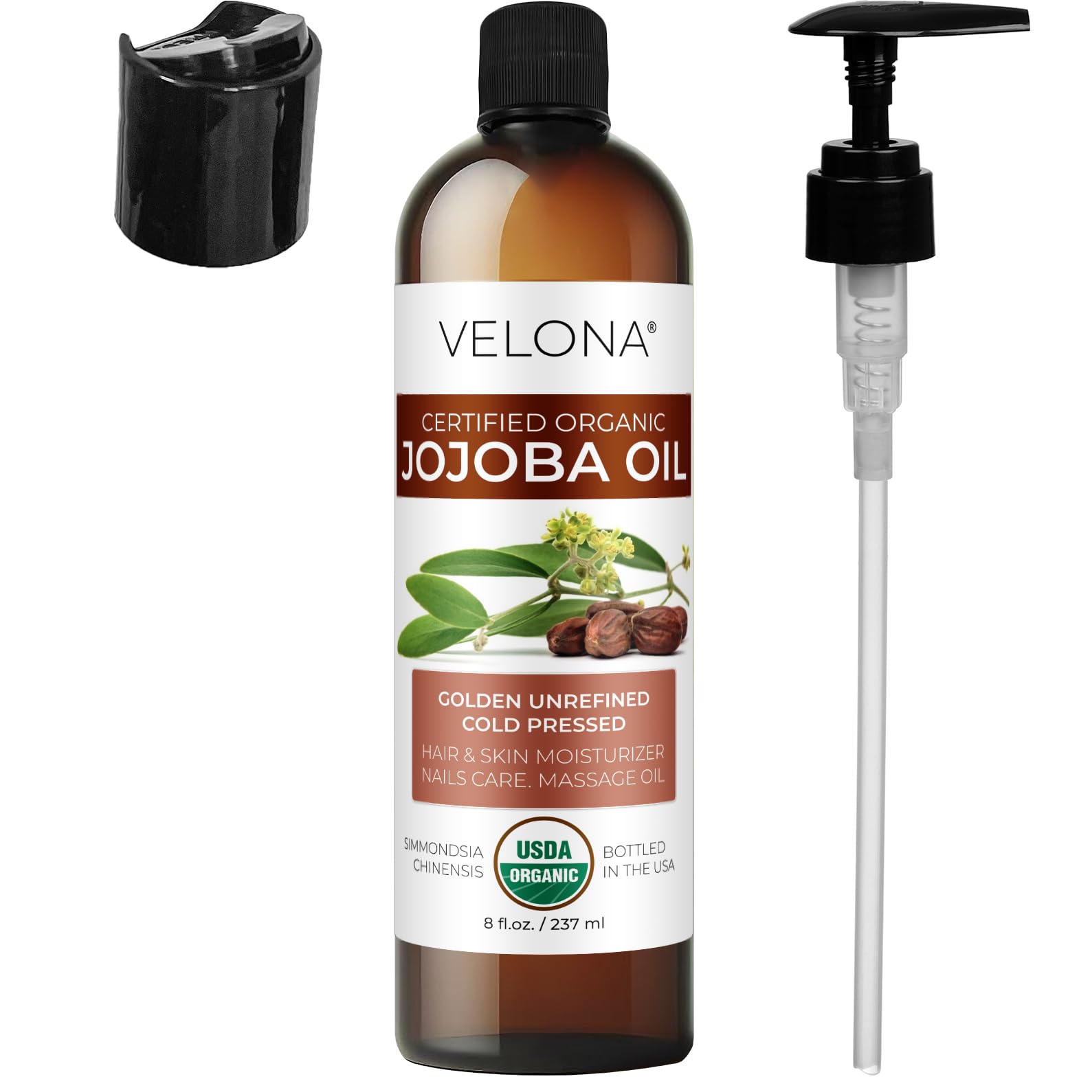 Velona aceite de jojoba para cuidado de uñas y cutículas fuertes
