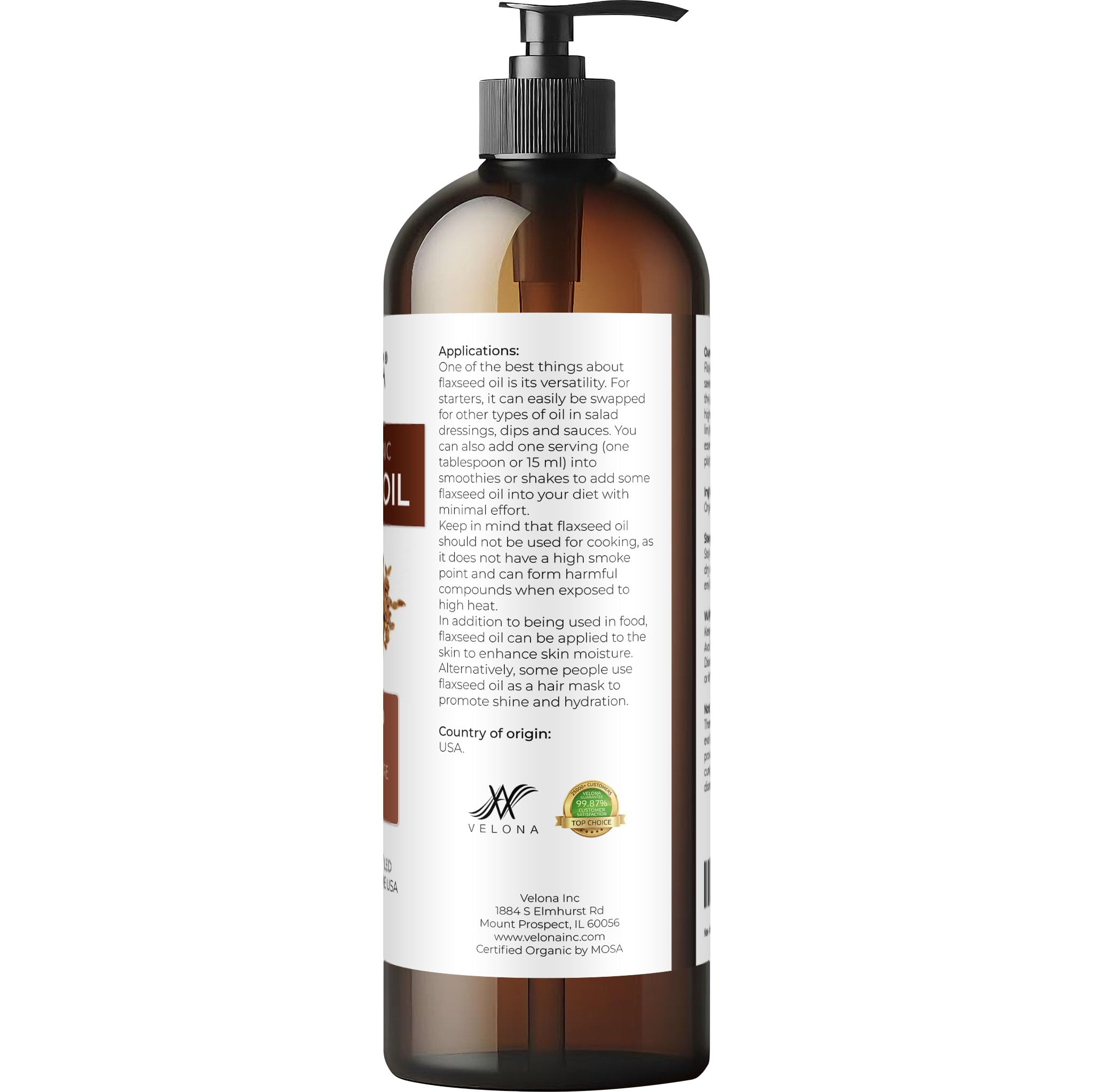 Velona aceite de linaza - cuidado de cutículas suaves