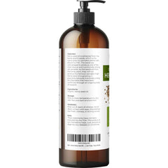 Velona aceite de semilla cáñamo en botella, uso facial ligero y equilibrante