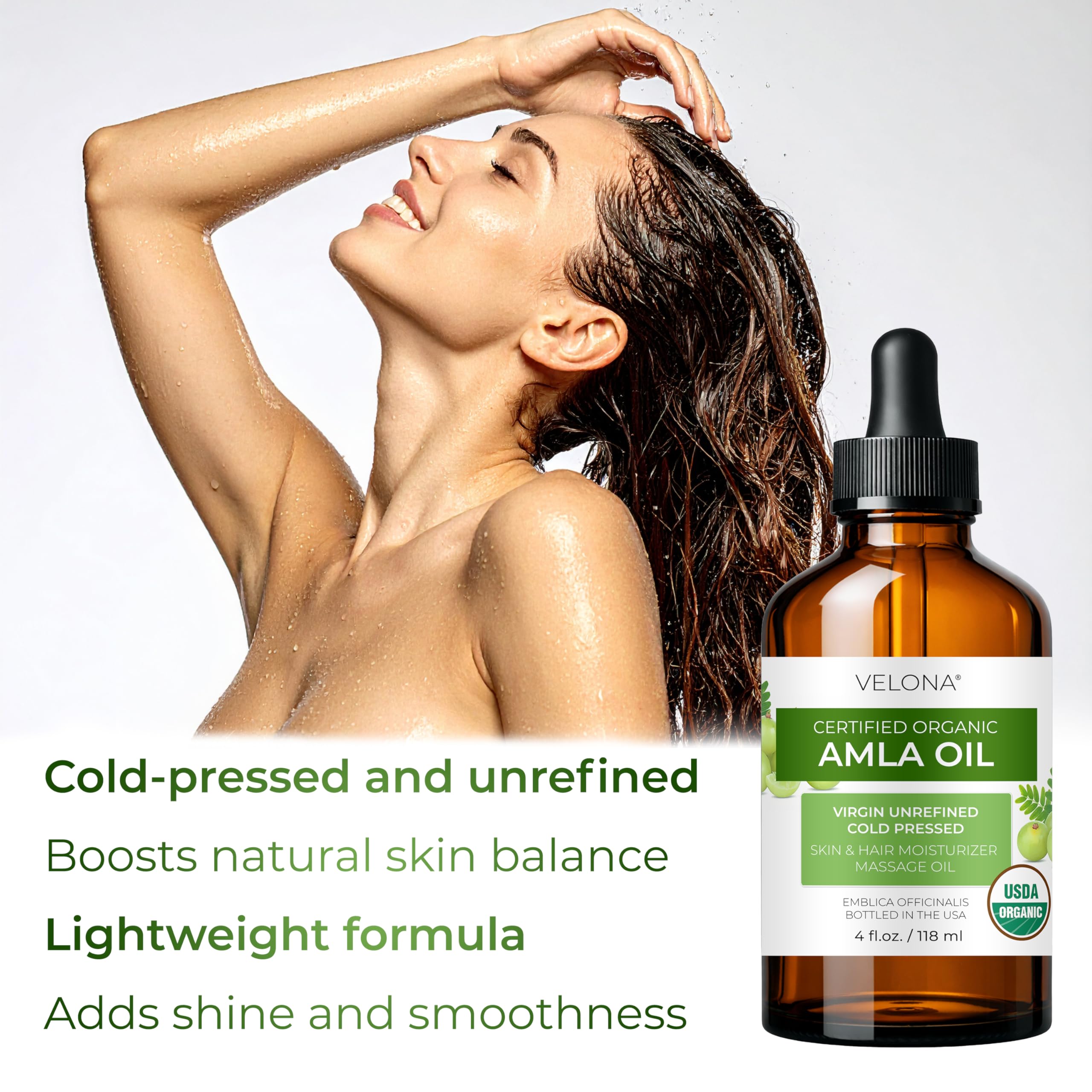 Velona Amla Oil: bálsamo labial hidratante natural.