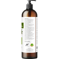 Velona hemp seed oil green hue in glass bottle, natural care visualization.