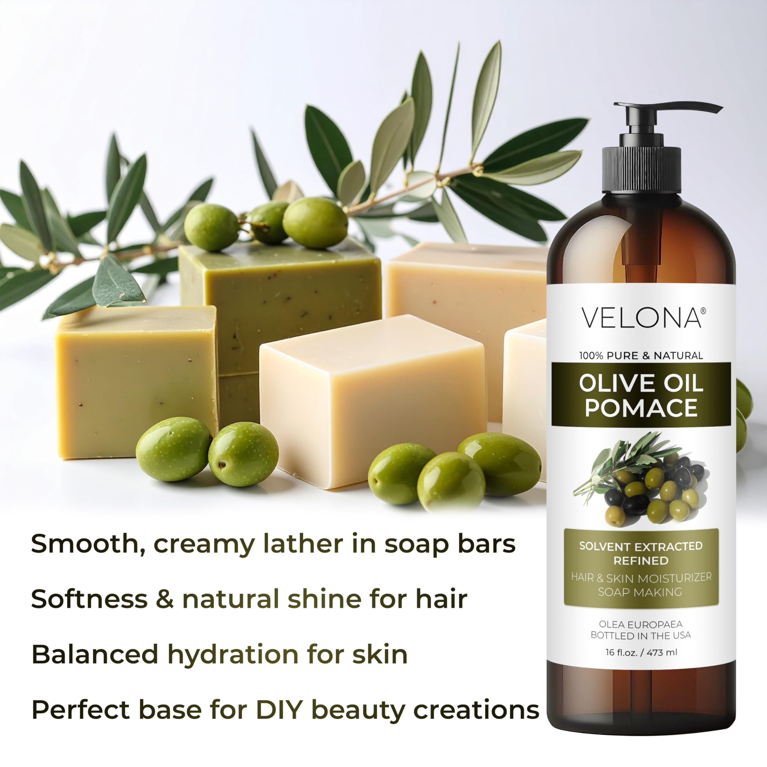 Velona Olive Pomace Oil on skin demonstrates nourishing hydration potential