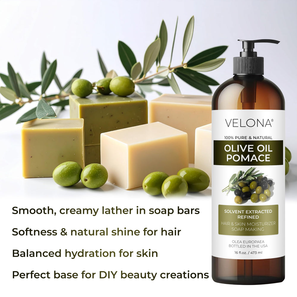 Velona Olive Pomace Oil on skin demonstrates nourishing hydration potential