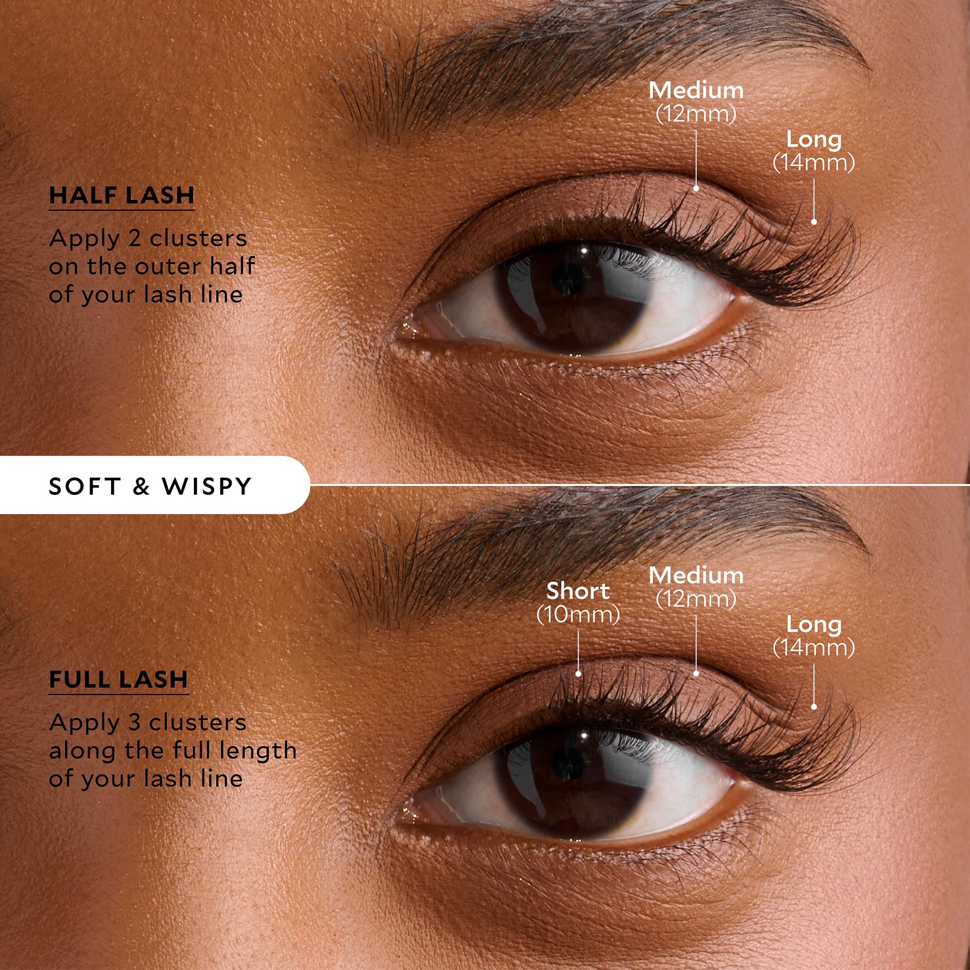 Velour-Xtensions beginner-friendly application shown for effortless lashes.