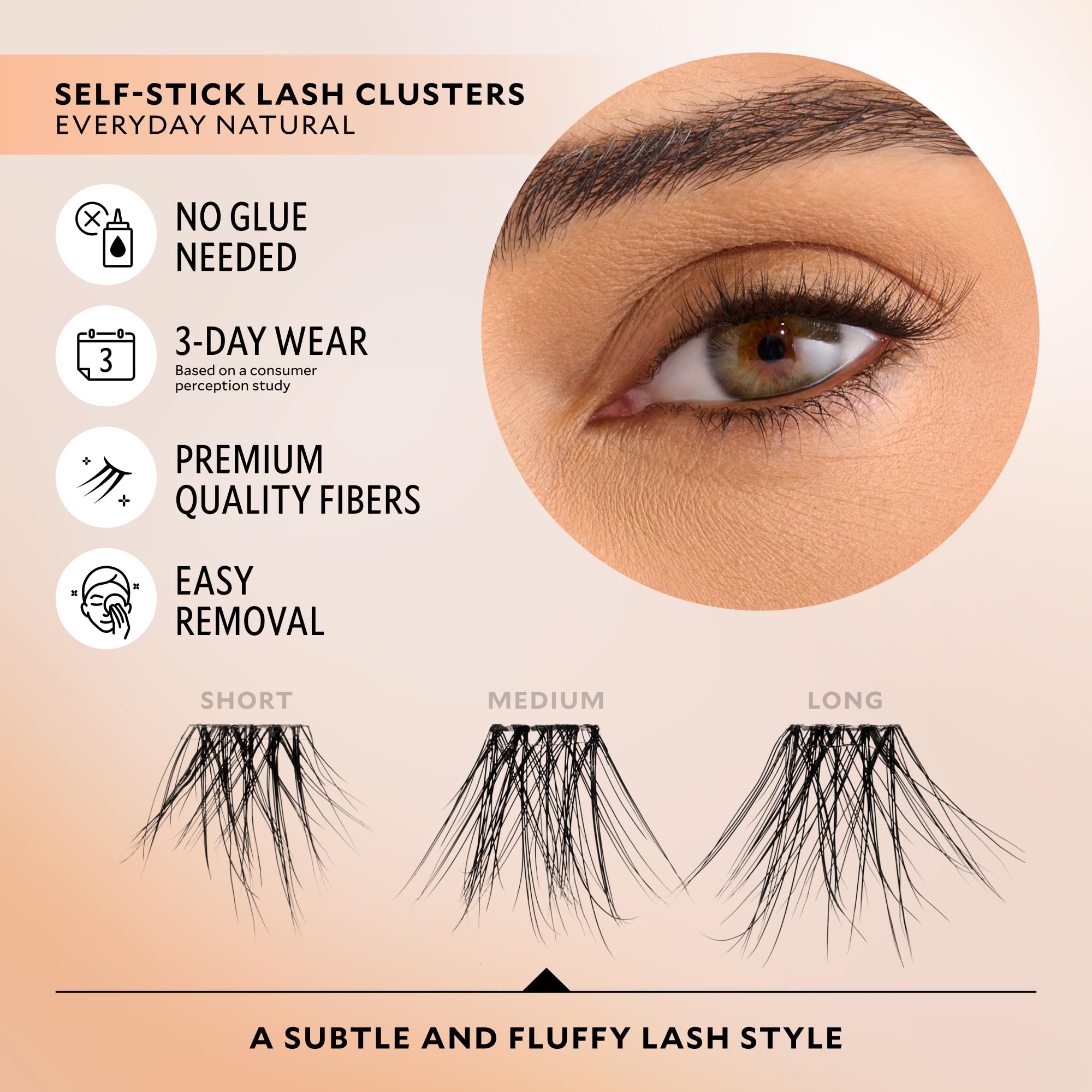 Velour-Xtensions underlash clusters being applied for a seamless blend.