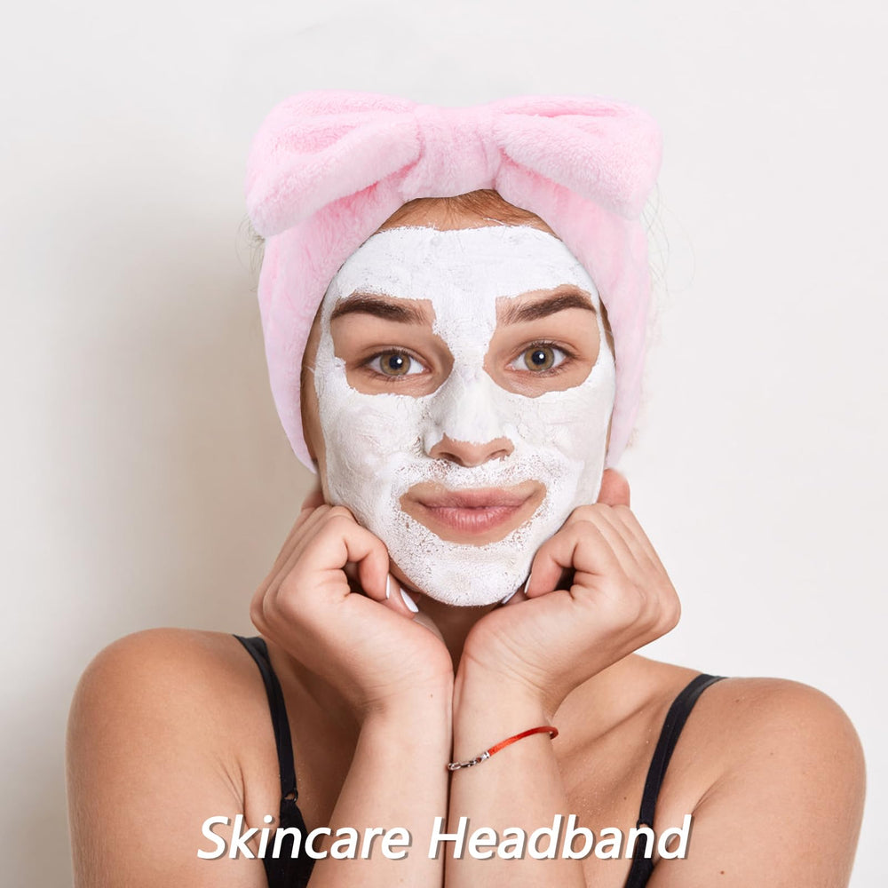 VELSCRUN banda para maquillaje en uso, práctica