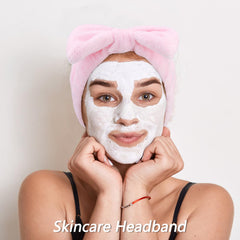 VELSCRUN banda para maquillaje en uso, práctica