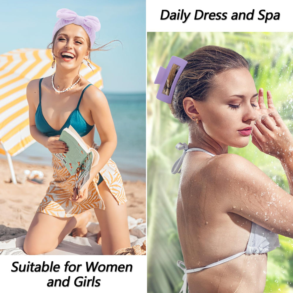 VELSCRUN banda spa para lavado facial en casa y yoga