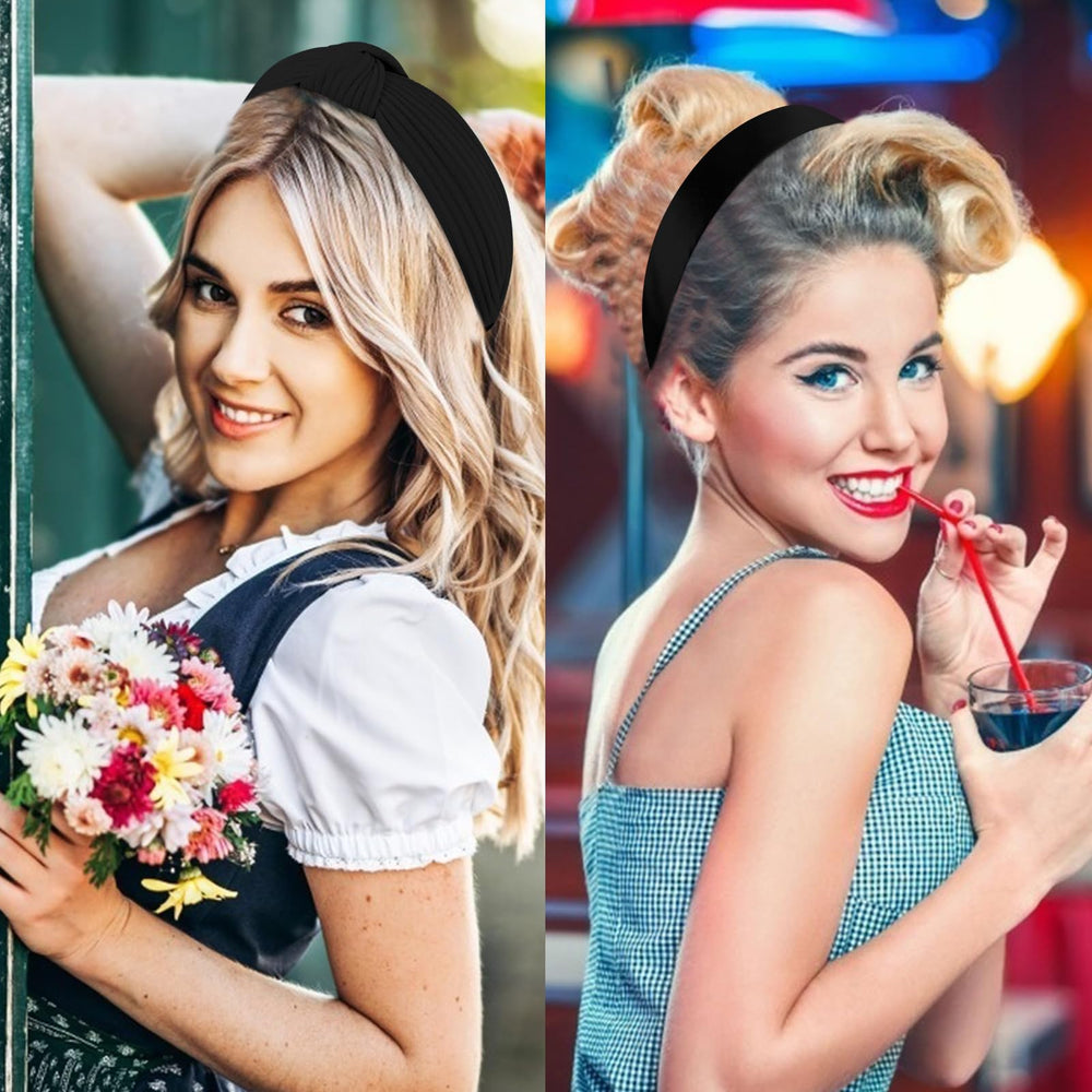 VELSCRUN diadema boho elástica para estilizar el cabello con facilidad.
