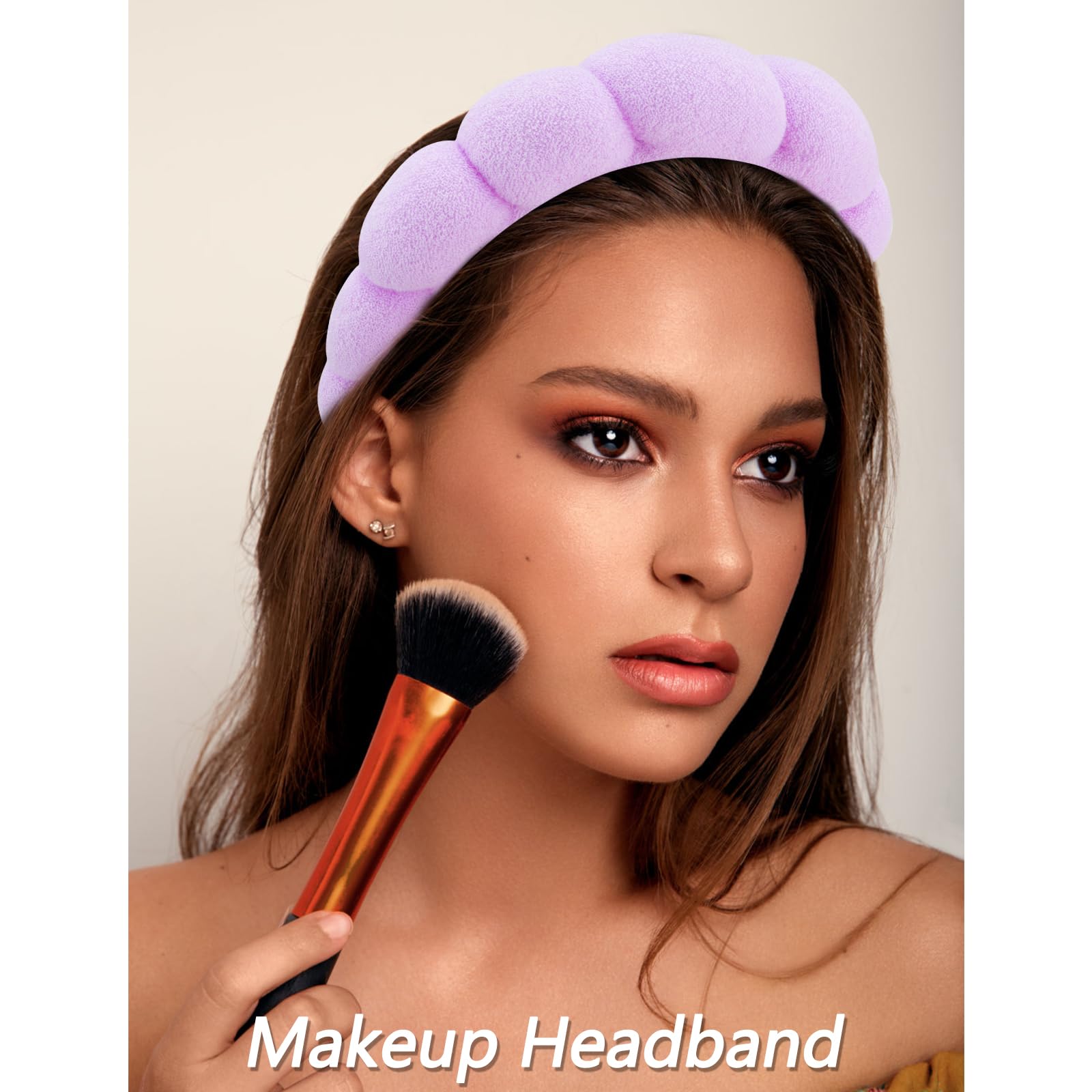 VELSCRUN diadema spa con abrazadera para peinado libre de tropiezos