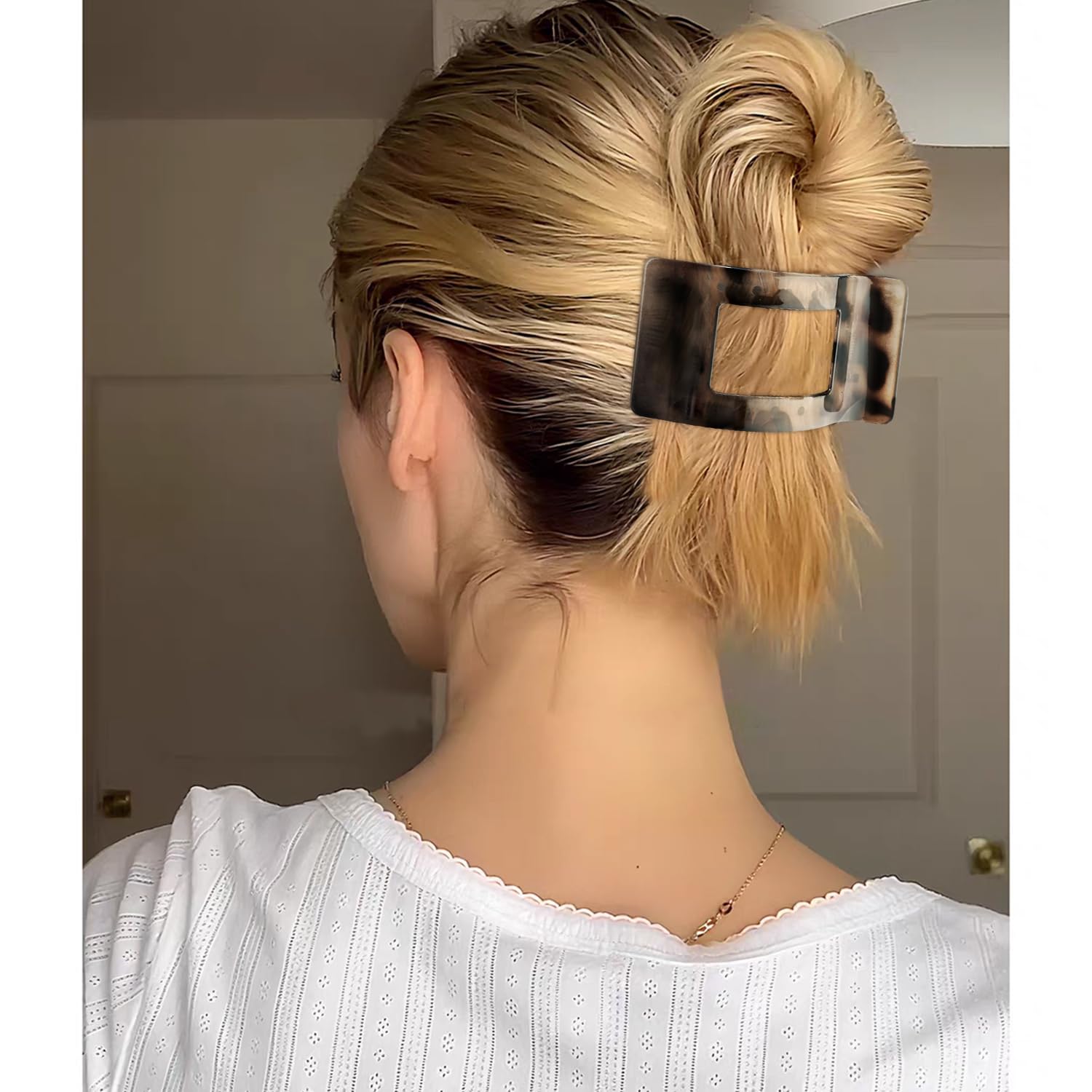 VELSCRUN large 3.3 inch clip ideal for long or thick hair