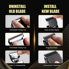 Velurie premium blades promote hygiene and consistent performance